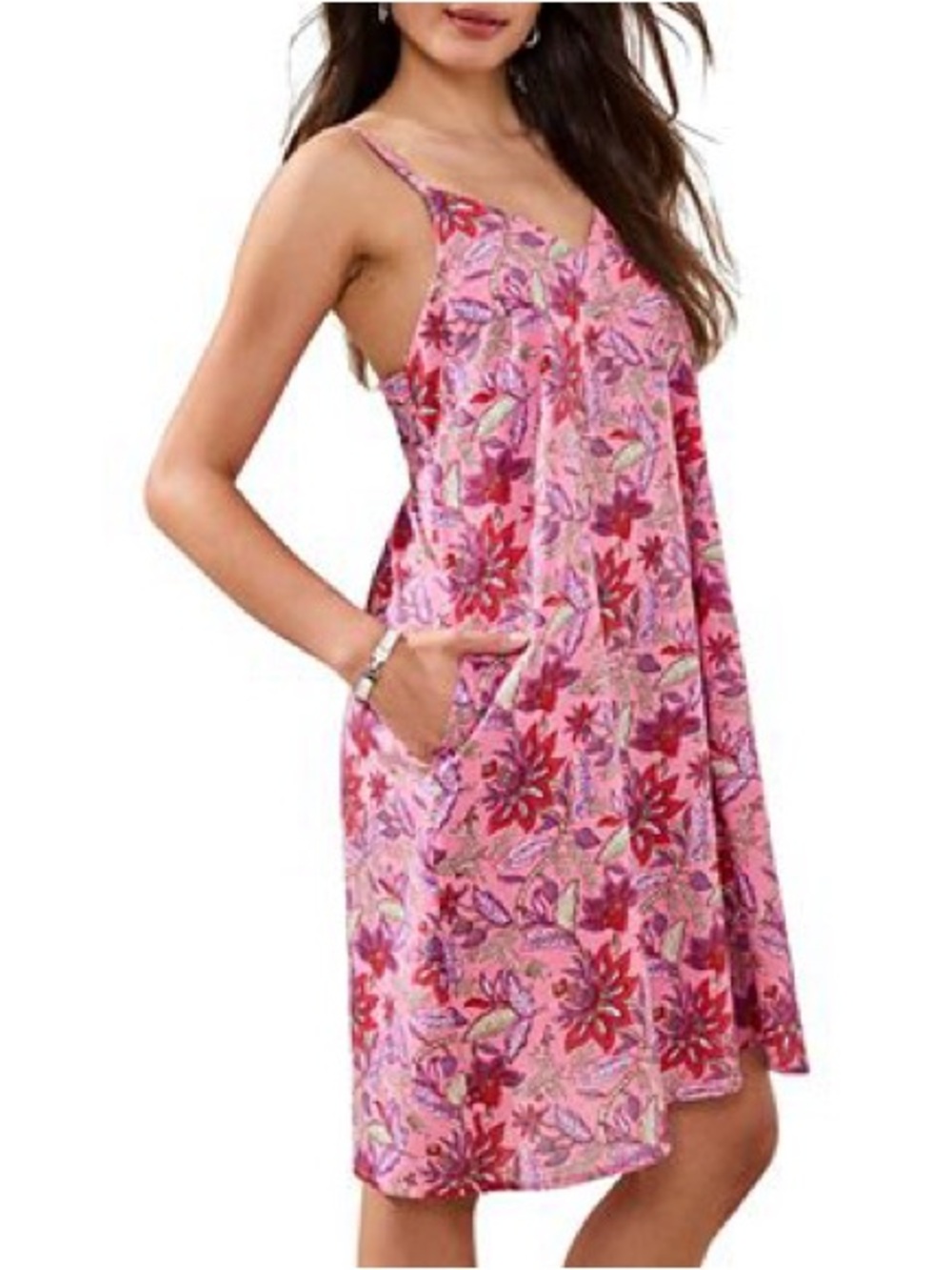 Tribal Jeans Floral Cotton Sundress